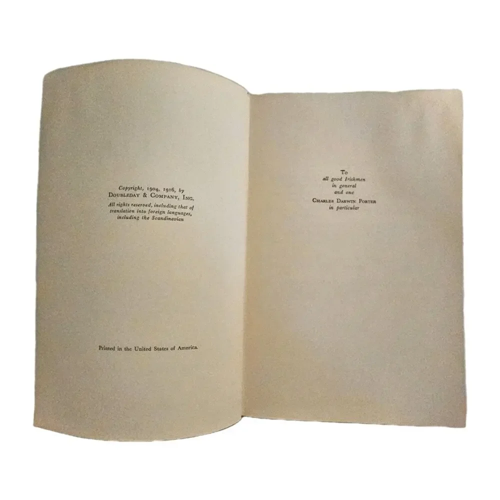 Freckles Gene Stratton-Porter 1904 Hardcover Grosset Dunlap Antique Book Fiction